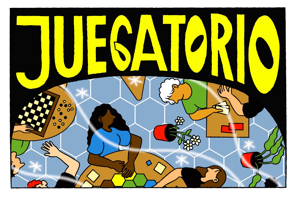Novedades en La Casa Encendida para sobrellevar las altas temperaturas este verano — Estrenamos Juegatorio 🫰🏼✨

→ Un espacio refugio gratuito abierto a todas las edades, donde poder jugar a juegos de mesa.

Más info en lacasaencendida.es/biblioteca/jue… 🔗