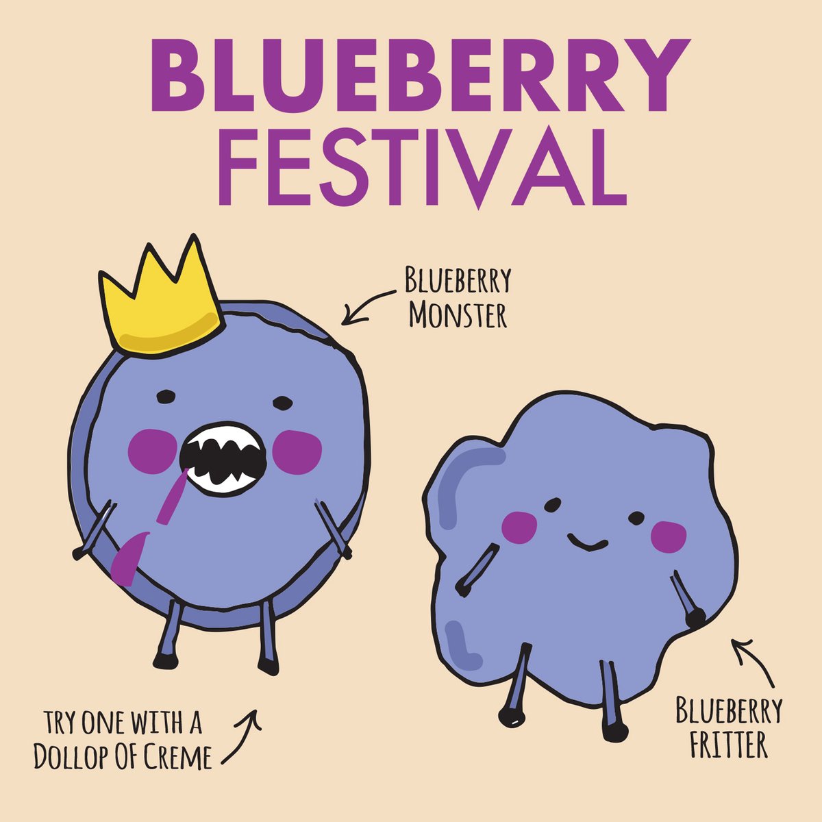 Blueberry Donuts are back!