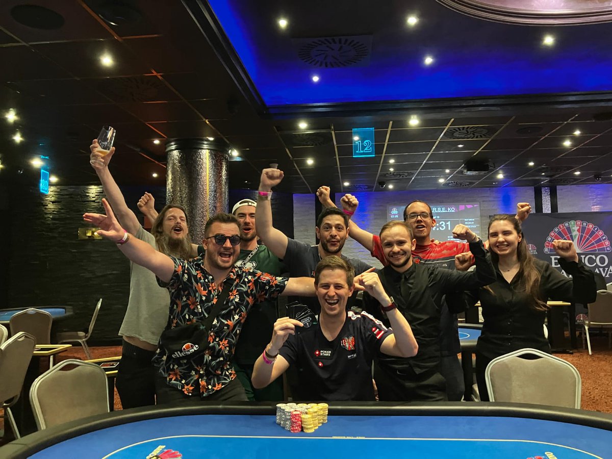 Huber Sebastian (@peace_ndloove) on Twitter photo What an incredible event that was! #LexLive4
The whole week I had an incredible time on and off the tables with all of you!
Huge thanks to the legend <a href="/LexVeldhuis/">Lex Veldhuis</a> for hosting it!
Besides that I won my first live tournament, a โฌ100 HORSE, with mountains of $$s on top ๐
โ๏ธโค๏ธ What an incredible event that was! #LexLive4
The whole week I had an incredible time on and off the tables with all of you!
Huge thanks to the legend <a href="/LexVeldhuis/">Lex Veldhuis</a> for hosting it!
Besides that I won my first live tournament, a โฌ100 HORSE, with mountains of $$s on top ๐
โ๏ธโค๏ธ