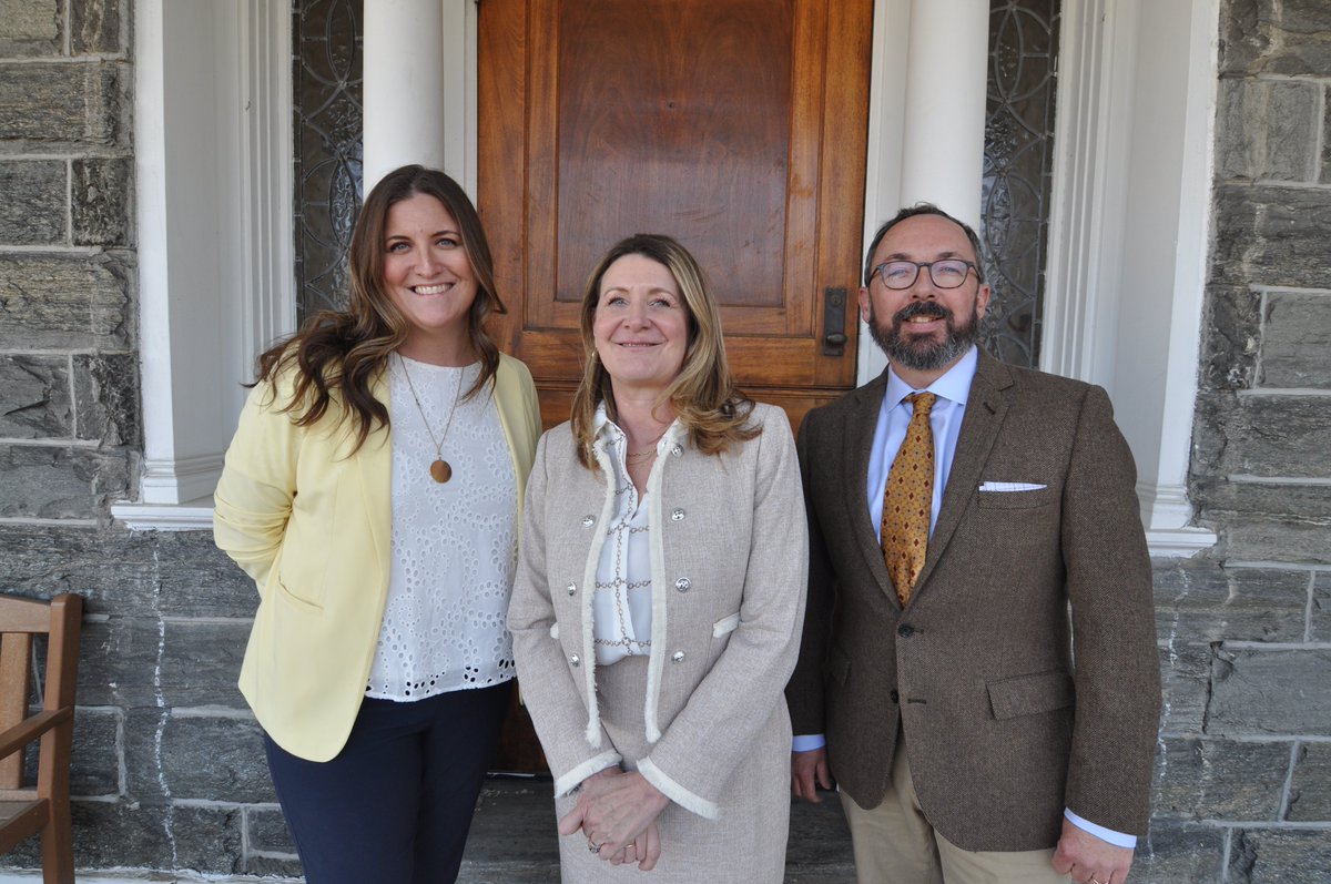 nfa1920's tweet photo. 🌟 Exciting News! 🌟

Bridget Bonner officially begins her role as President of Norwood-Fontbonne Academy today! We warmly welcome her leadership, vision, and deep commitment to our mission. Here's to a bright future ahead! 💙💛 https://t.co/Cv6QAj2XxW