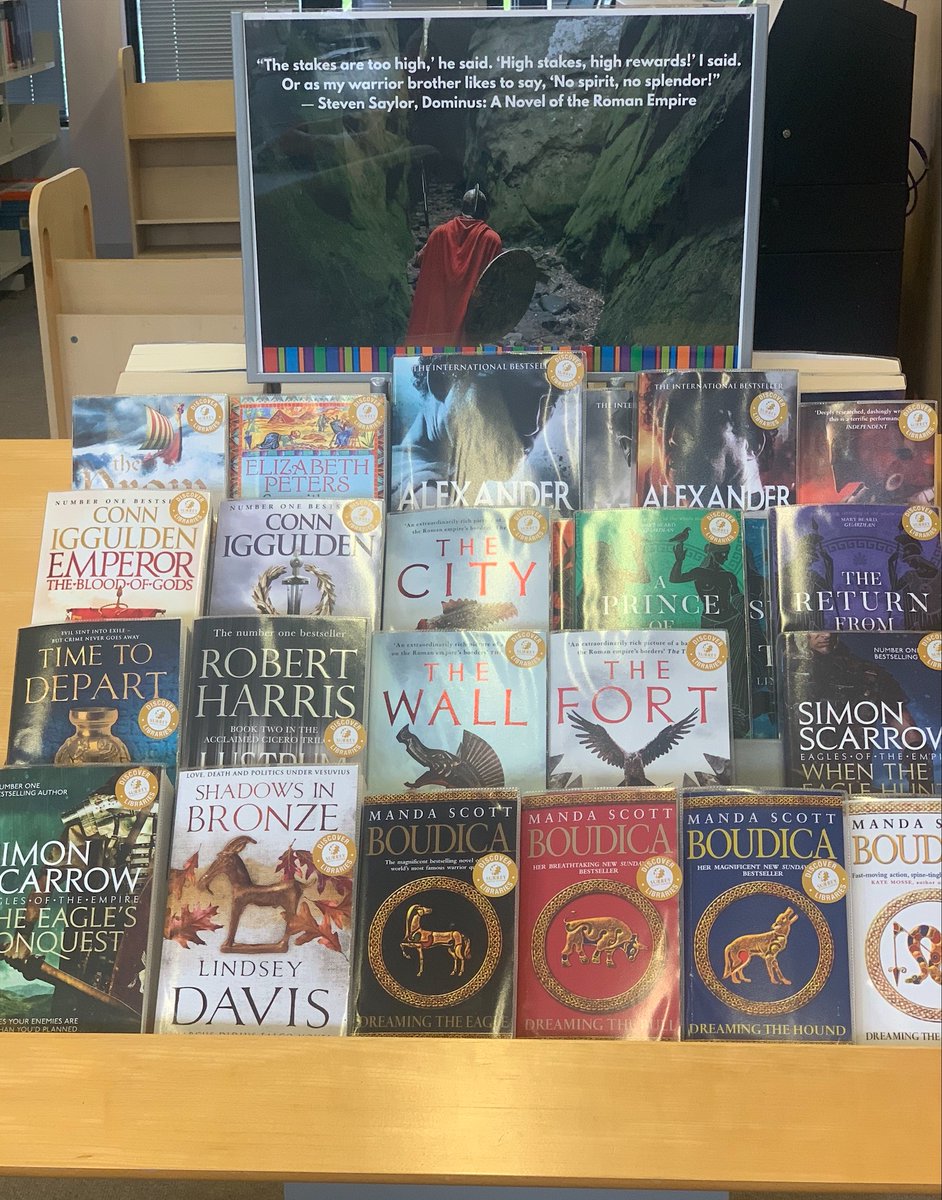OxtedLibrary's tweet photo. New at @OxtedLibrary! Explore our latest TRUE &amp; DISCOVER sets:
🔍 TRUE – Ancient History
🌍 DISCOVER – Ancient Adventures
On display now, come get inspired by the past!
#OxtedLibrary #TrueAndDiscover #AncientHistory #LibraryDisplay @SurreyLibraries @loveoxted https://t.co/HQOHDgMmDx