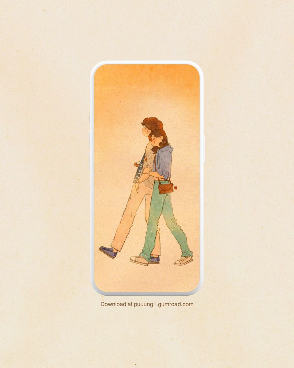 puuung1's tweet image. Together on the Way
Every step feels lighter when we're walking side by side.
📥 Wallpaper: puuung1.gumroad.com
🛒 Cards & more: puuung1.redbubble.com