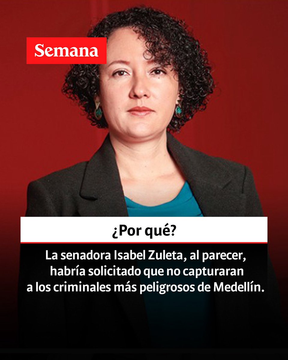 MonicaSaadeX's tweet photo. Quien más cree que Isabel Zuleta debe ser judicializada? https://t.co/vx7wZFjtAA
