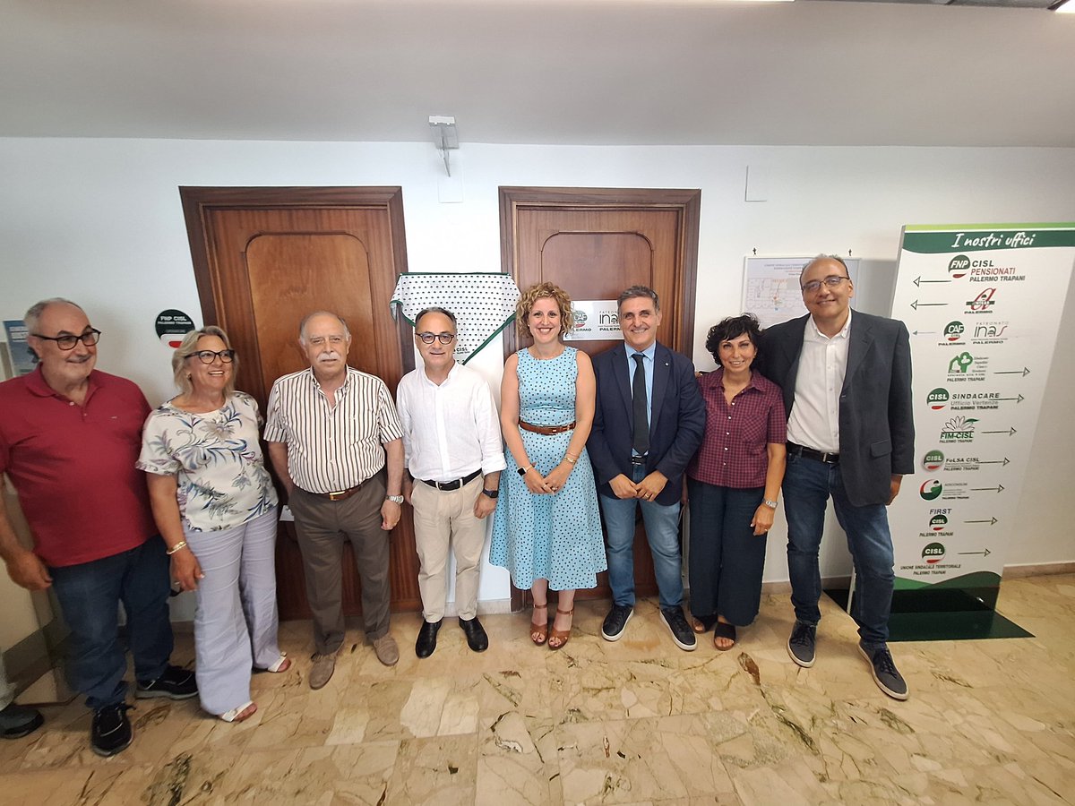 CislPaTp's tweet photo. #disabilita 
Nasce presso la sede di via Sacra Famiglia a Palermo lo sportello Vita Senza Barriere della Cisl e della Fnp Cisl Pa TP. Oggi l'inaugurazione https://t.co/wmIv8l5JGD