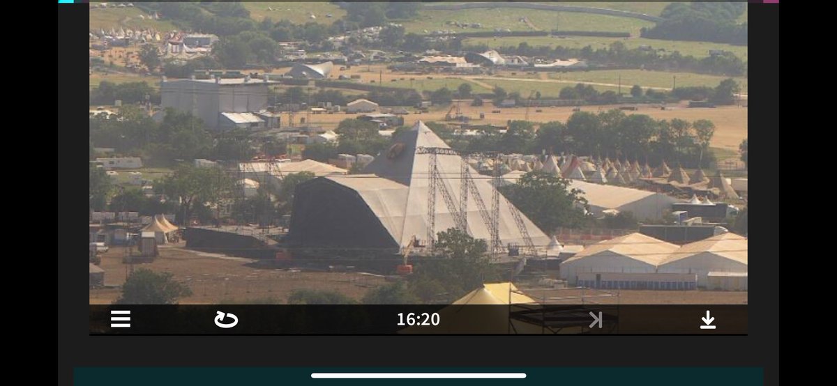 Webcam update. Ribbons gone, Glastonbury sign gone, screen down on Pyramid and Other Stage. 

Goodbye my dear friend, until next time. We love you