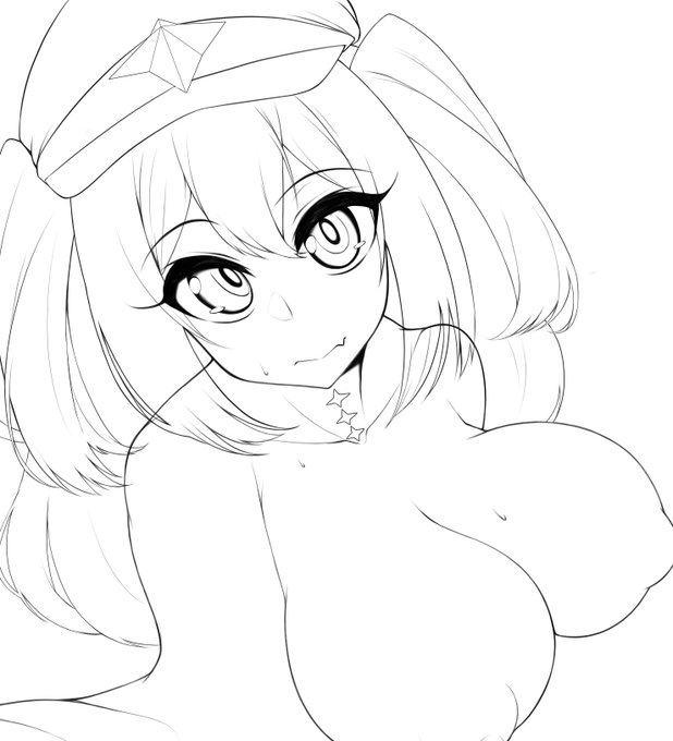 線画作業が1番疲れるしめんどくさい_(:3 」∠)_ 