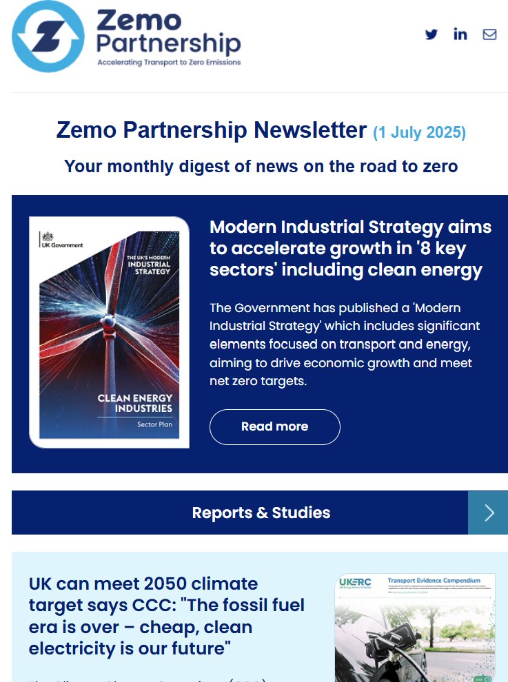 Zemo Partnership (@zemo_org) on Twitter photo Zemo's latest newsletter is out! All the news on UK transport's decarbonisation transition. Stories this month via <a href="/biztradegovuk/">Department for Business and Trade</a> <a href="/transportgovuk/">Department for Transport</a> <a href="/theCCCuk/">Climate Change Committee</a> <a href="/howardtenens/">Howard Tenens Logistics</a> <a href="/gregorydist/">Gregory Group</a> <a href="/netzeroweek/">Net Zero Week™</a> <a href="/Transprt_Energy/">Transport + Energy</a>
Subscribe (free) to Zemo's newsletter at: zemo.org.uk/news-events/ne… Zemo's latest newsletter is out! All the news on UK transport's decarbonisation transition. Stories this month via <a href="/biztradegovuk/">Department for Business and Trade</a> <a href="/transportgovuk/">Department for Transport</a> <a href="/theCCCuk/">Climate Change Committee</a> <a href="/howardtenens/">Howard Tenens Logistics</a> <a href="/gregorydist/">Gregory Group</a> <a href="/netzeroweek/">Net Zero Week™</a> <a href="/Transprt_Energy/">Transport + Energy</a>
Subscribe (free) to Zemo's newsletter at: zemo.org.uk/news-events/ne…