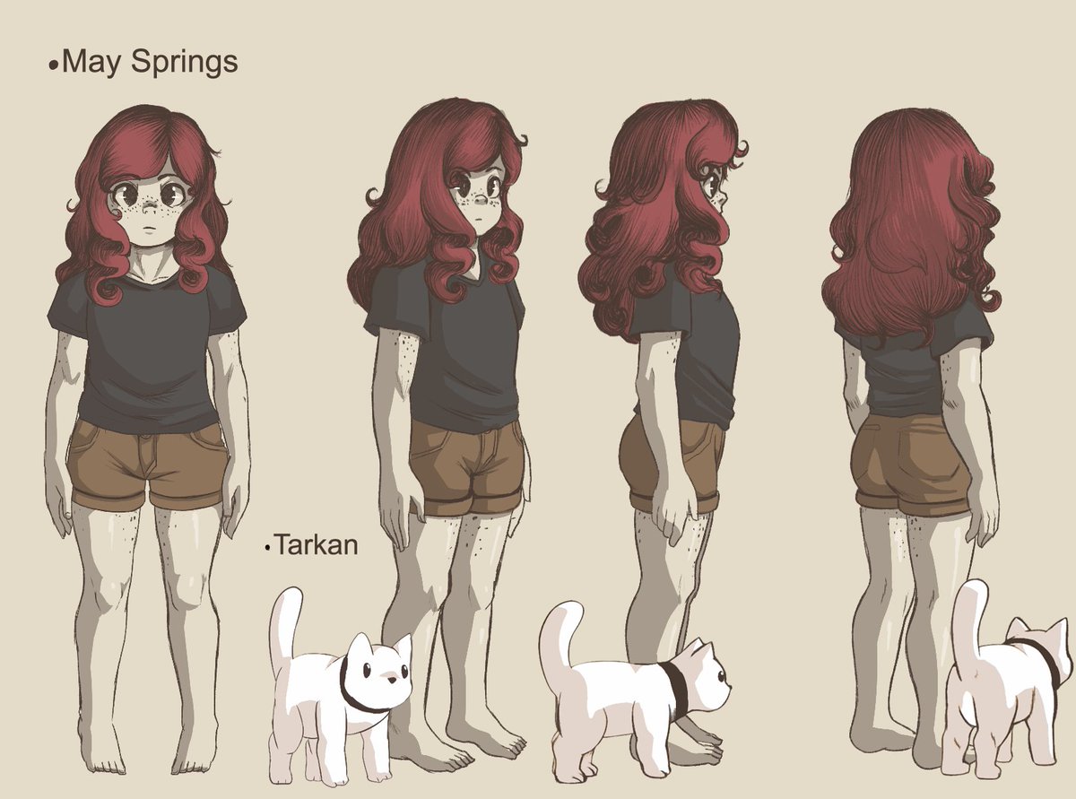 May n' Tarkan 
From a few comics of mine.
