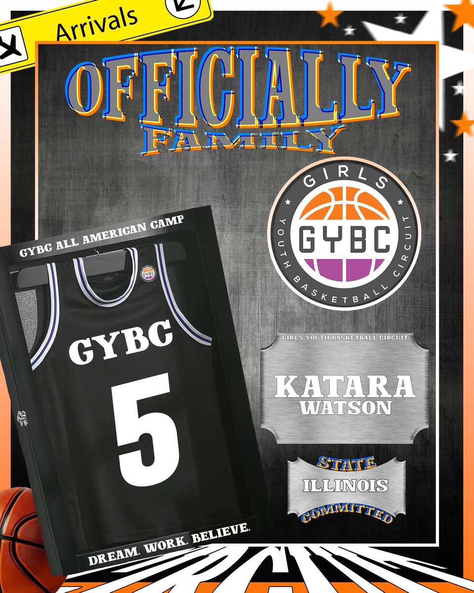 Class of 2029 Chicago Hoops Express (IL) Katara Watson is OFFICIALLY apart of the GYBC Family and will be LIVE in action at the GYBC All American Camp.