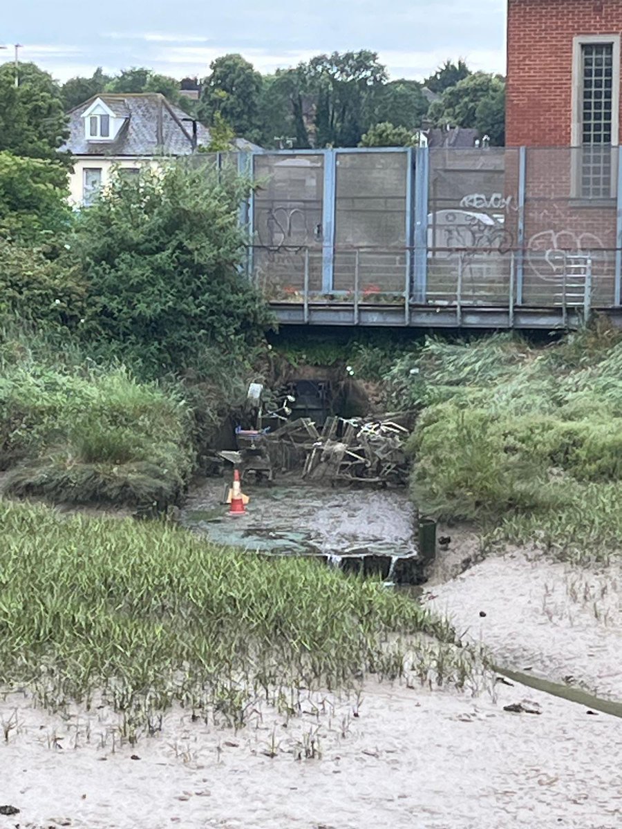 Trolleywise's tweet image. We teamed up with Medway Council & local retailers to remove 15 trolleys from Janes Creek in the River Medway. Cleaner rivers, stronger communities! 🌊♻️ #Trolleywise #Medway