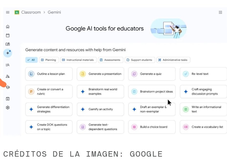 Google impulsa la IA en el espacio de la tecnología educativa

Nuevas herramientas Gemini para educadores  chatbots para estudiantes y  “ Gems ”, que funcionarán como expertos o tutores de IA

techcrunch.com/2025/06/30/goo…