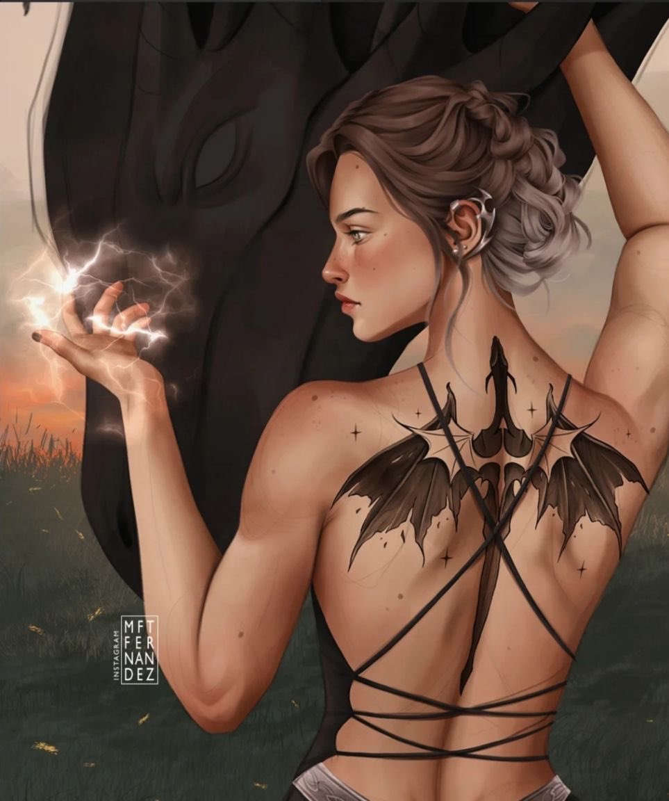 Julho é o mês da minha mulher e do Xaden, vulgo Violet Sorrengail, vulgo a cavaleira mais poderosa da geração dela, vulgo minha personagem feminina favorita. 
•
🎨: mftfernandez