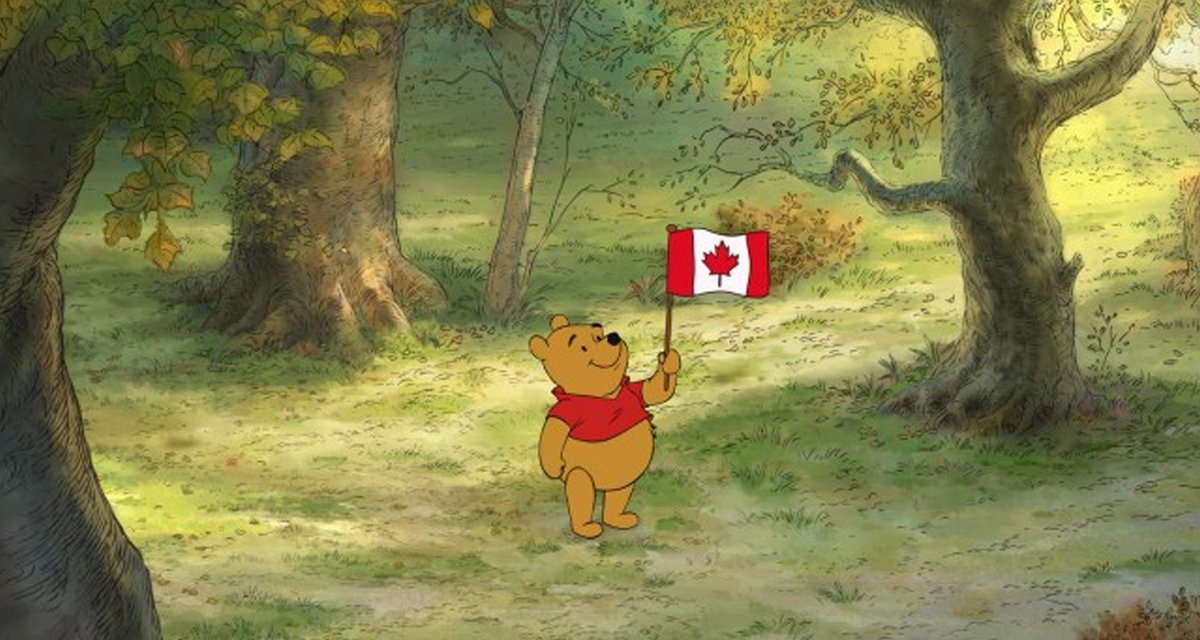On This Day in Pooh History...July 1...

Happy Canada Day!  #MostPooh #Pooh #WinniethePooh #WhiteRiverON
