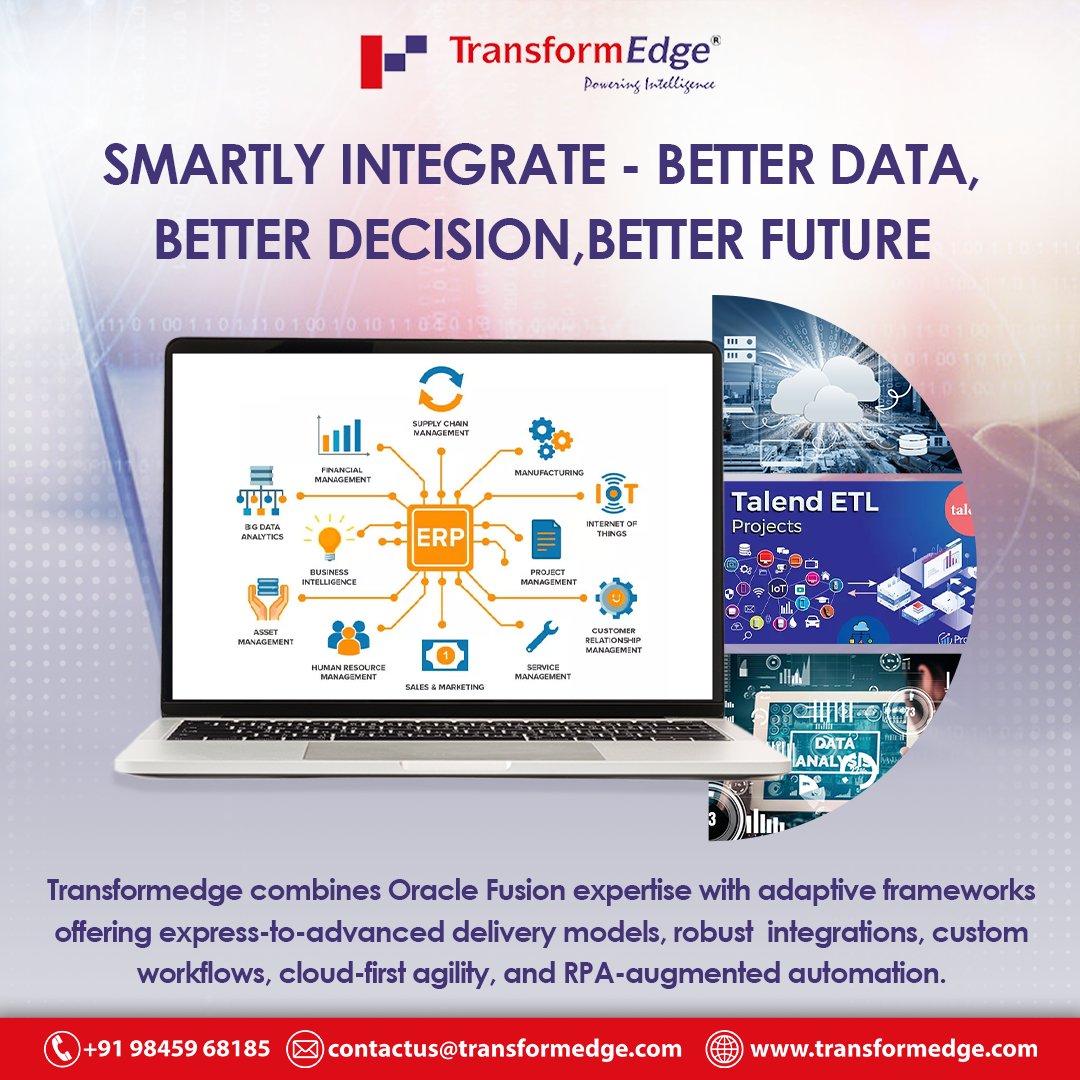 TransformEdge (@transform_edge) on Twitter photo ๐๐ฆ๐๐ซ๐ญ๐ฅ๐ฒ ๐๐ง๐ญ๐๐ ๐ซ๐๐ญ๐ - ๐๐๐ญ๐ญ๐๐ซ ๐๐๐ญ๐. ๐๐๐ญ๐ญ๐๐ซ ๐๐๐๐ข๐ฌ๐ข๐จ๐ง๐ฌ. ๐๐๐ญ๐ญ๐๐ซ ๐๐ฎ๐ญ๐ฎ๐ซ๐.
Unlock a future-ready enterprise with solutions built for scale, speed, and strategic growth.
#digitaltransformation #oraclefusion #smartautomation #cloudfirst ๐๐ฆ๐๐ซ๐ญ๐ฅ๐ฒ ๐๐ง๐ญ๐๐ ๐ซ๐๐ญ๐ - ๐๐๐ญ๐ญ๐๐ซ ๐๐๐ญ๐. ๐๐๐ญ๐ญ๐๐ซ ๐๐๐๐ข๐ฌ๐ข๐จ๐ง๐ฌ. ๐๐๐ญ๐ญ๐๐ซ ๐๐ฎ๐ญ๐ฎ๐ซ๐.
Unlock a future-ready enterprise with solutions built for scale, speed, and strategic growth.
#digitaltransformation #oraclefusion #smartautomation #cloudfirst
