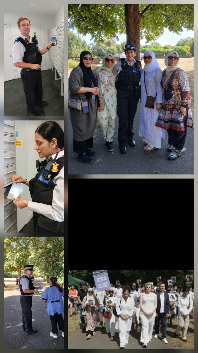 MPSValentines's tweet image. Busy week for @MPSValentines SNT! We promoted the new #MetEngage app, patrolled local parks, spoke with women about VAWG, and attended the Zara Aleena vigil in Valentines Park. Thanks to all who engaged with us!