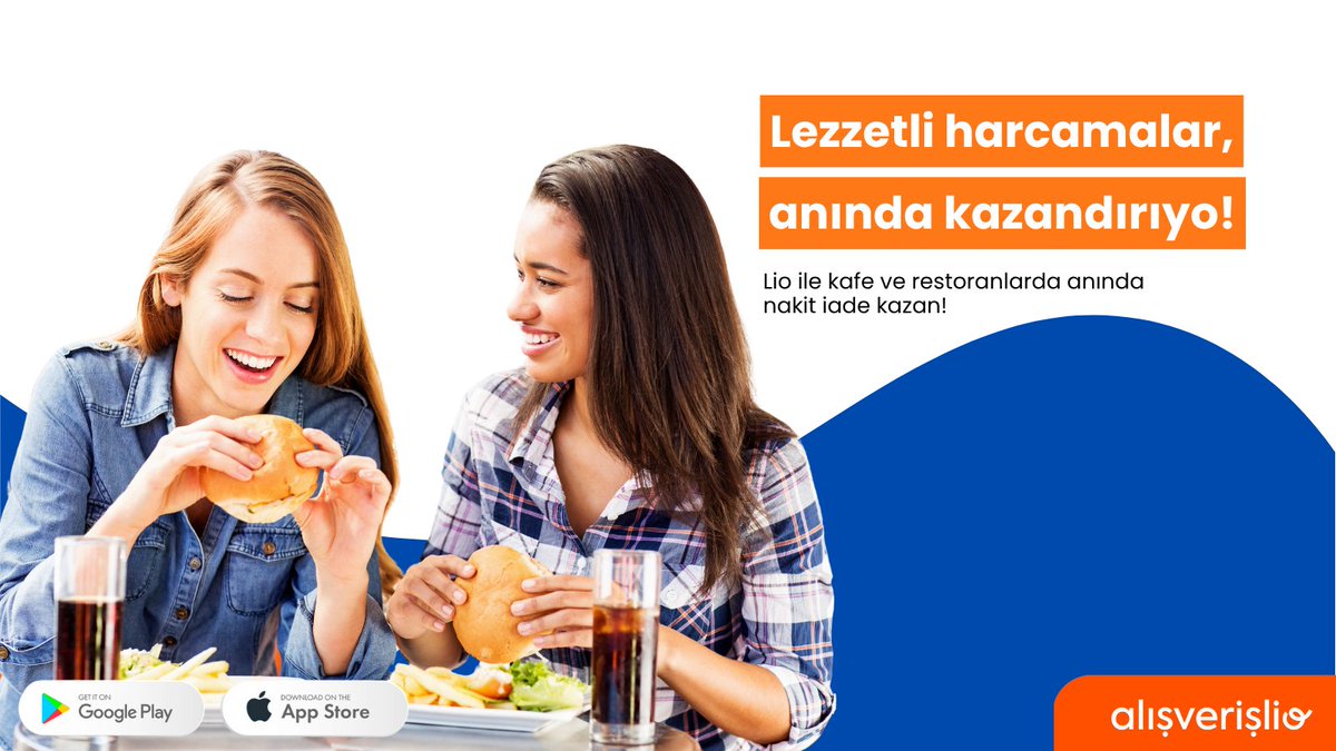 Lezzet Duraklarında Öde, Anında Kazan! 🍔

Burger molası, kahve keyfi, tatlı kaçamağı… Nerede lezzet varsa yanında Lio da var! Kafe ve restoranlarda Lio ile öde, anında nakit iade fırsatını yakala. 💸

#Alışverişlio #Nakitiade #Cashback #Kafe #Restoran #Yemek