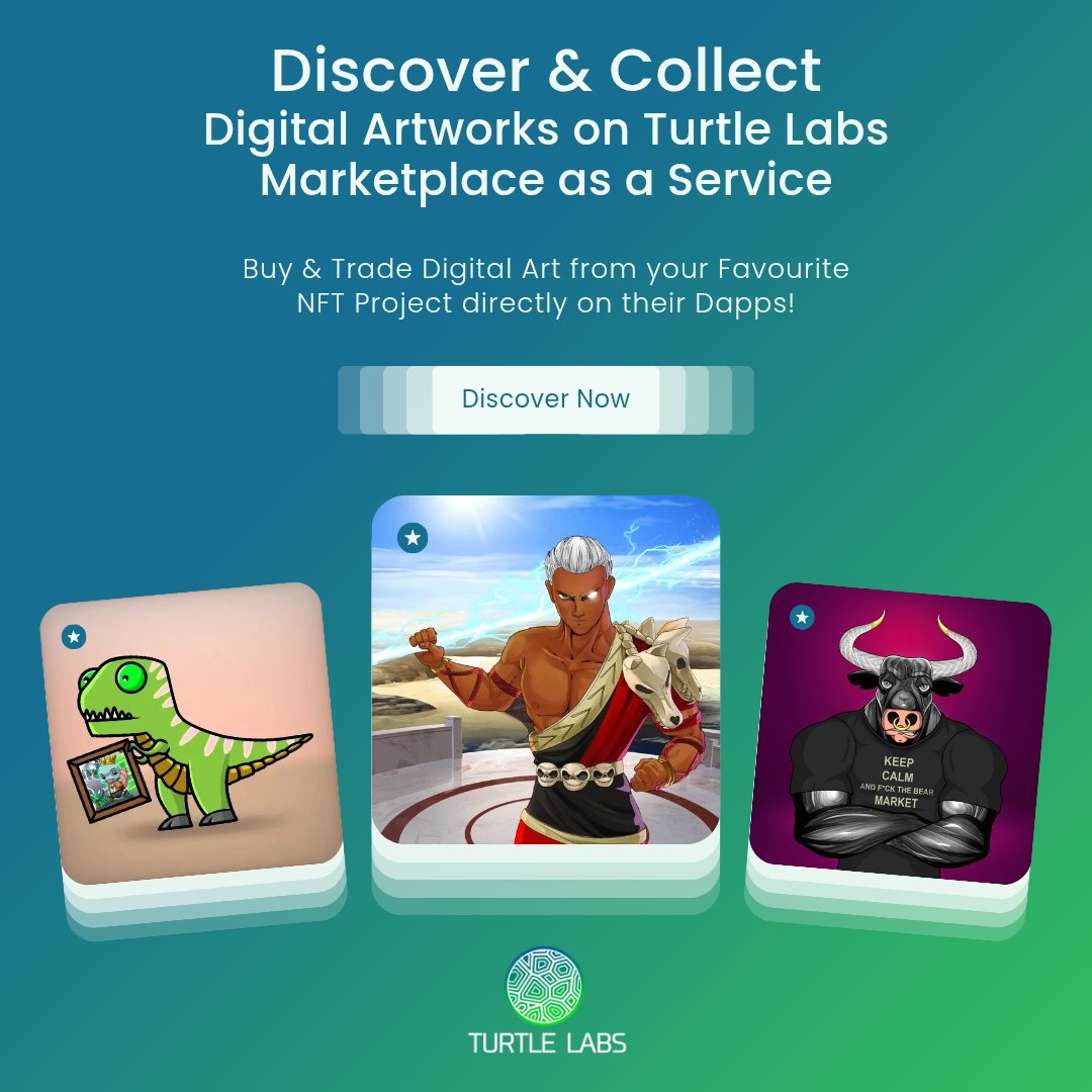 Ok... check this One out 

<a href="/TurtleLabsV/">TurtleLabs.vet 🐢</a> #MaaS with

<a href="/PsychoBeastsNew/">Psycho Beasts</a> 🐂
<a href="/VeRexNFT/">VeRexNFT</a>🦖
<a href="/NFTGoldenEmpire/">The Golden Empire ✨️</a> ✨

💸 Earn 1 B3TR cashback for every 100 $VET spent!

#NFTCommunity #NFC #NFTs