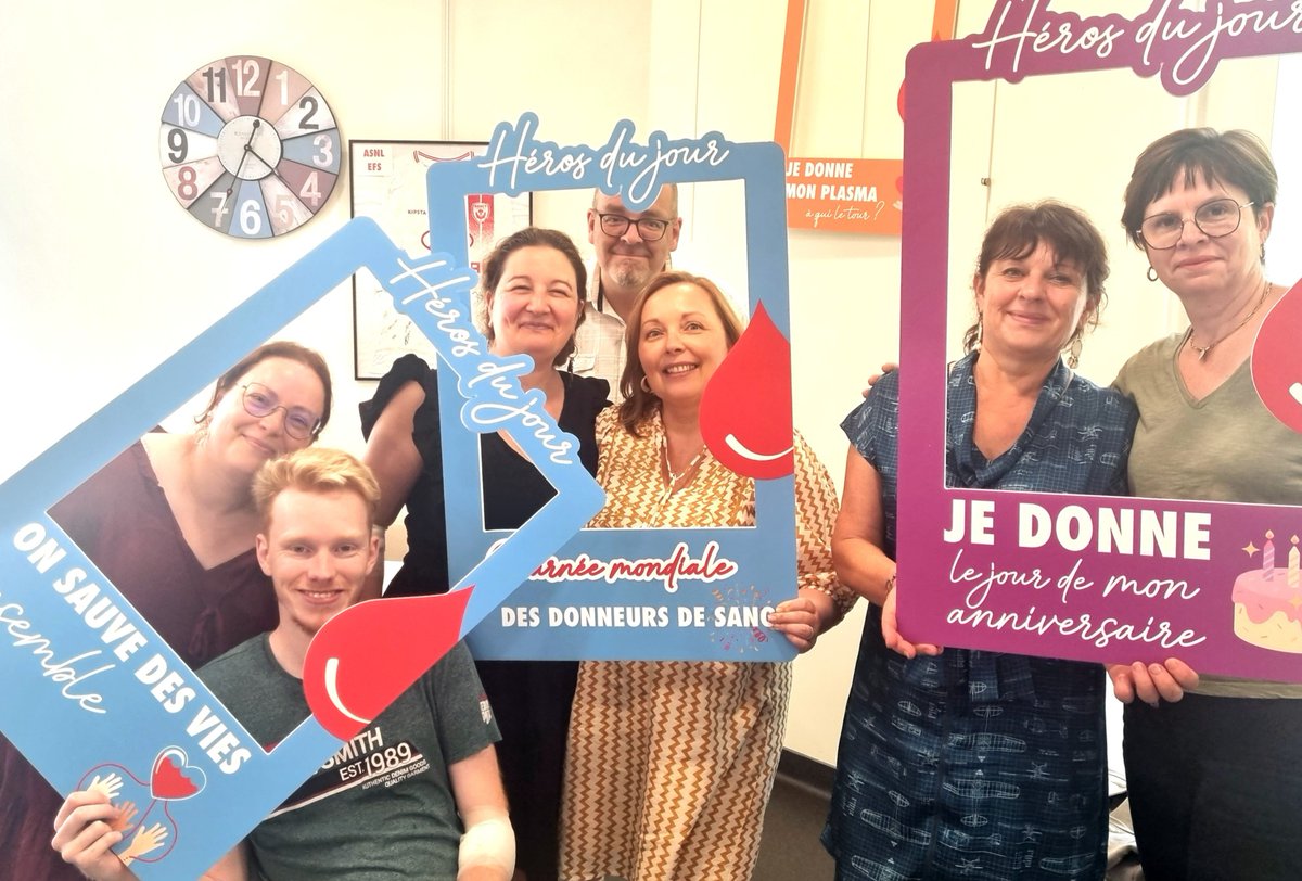 🩸💪 Bravo à nos collègues ont donné de leur temps… et de leur sang !
Parce qu’un simple geste peut sauver des vies. ❤️

#DonDuSang #EngagementSolidaire #MobilisationCollective #Solidarité #Santé #ResponsabilitéSociétale #QualitéDeVieAuTravail #RSE #Cohésion #EntrepriseEngagée