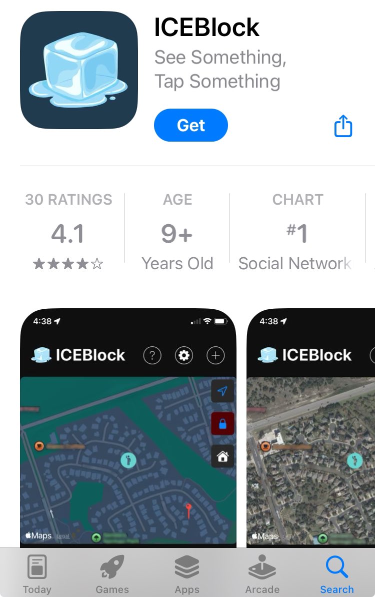 G8rgrrlCheryl's tweet image. ICE doesn’t want you to know about this app. (Requires iOS 18.2 or later). #ICEblock