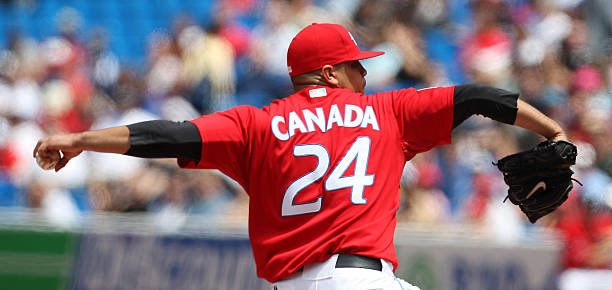 Ricky_Ro24's tweet image. The country of Canada will always be my home away from home! Honoured to have been able to pitch on this special day twice in my career. Happy Canada Day!!! 🍁 🇨🇦