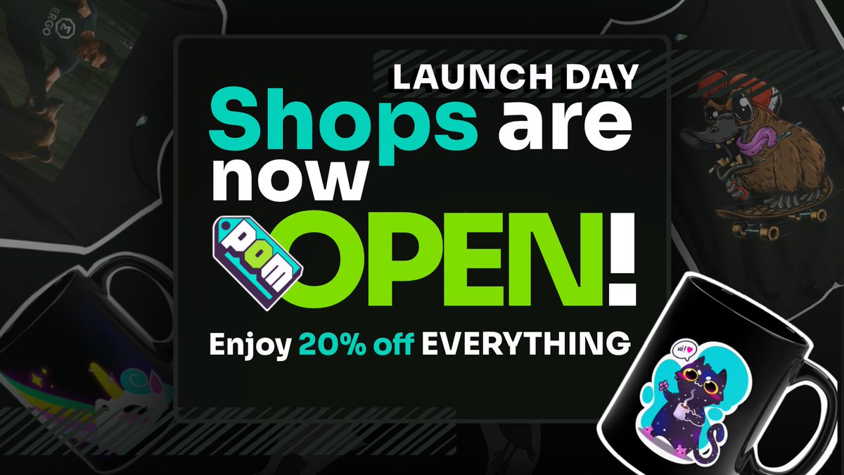 Proof of Merch Store tweet media