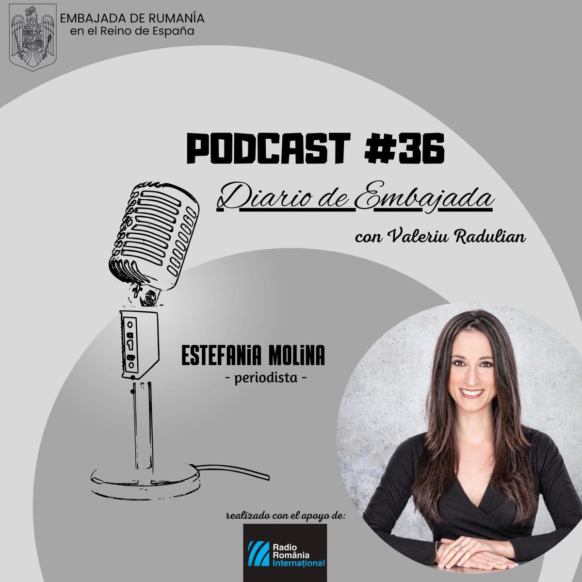 Embajada de Rumanía en España (@rumaniaenespana) on Twitter photo Descubre la emocionante experiencia de <a href="/EstefMolina_/">Estefania Molina 🇺🇦</a> al explorar la cultura y tradiciones de #Rumanía en el episodio más reciente del #podcast de la Embajada de Rumanía🇷🇴 en #España🇪🇸. Escucha aquí 👉 on.soundcloud.com/utmEOpzuRcYYMc… Descubre la emocionante experiencia de <a href="/EstefMolina_/">Estefania Molina 🇺🇦</a> al explorar la cultura y tradiciones de #Rumanía en el episodio más reciente del #podcast de la Embajada de Rumanía🇷🇴 en #España🇪🇸. Escucha aquí 👉 on.soundcloud.com/utmEOpzuRcYYMc…