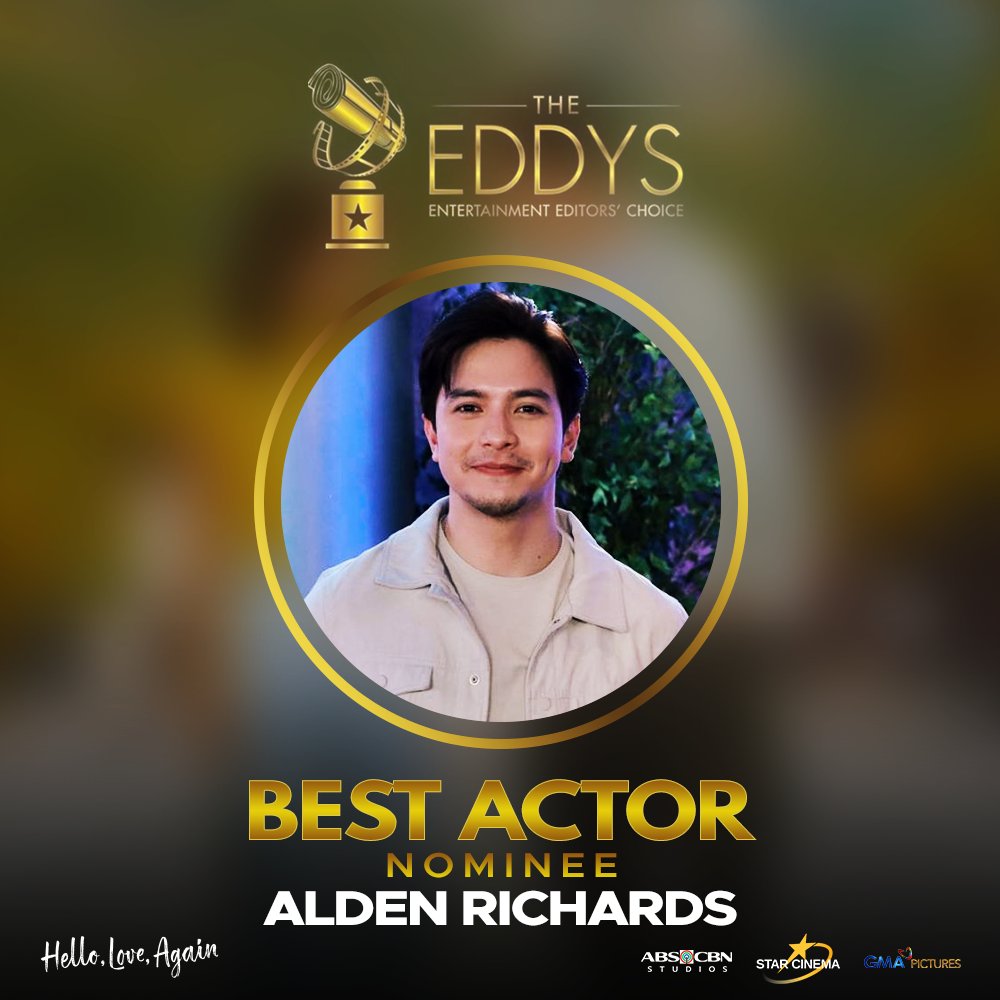 🎭 Hello, Ethan! Hello, Best Actor Nomination!

A performance filled with quiet heartbreak and depth, Alden Richards earns a Best Actor nomination at the 8th EDDYS for Hello, Love, Again.

#AldenRichards #HelloLoveAgain #TheEDDYS
