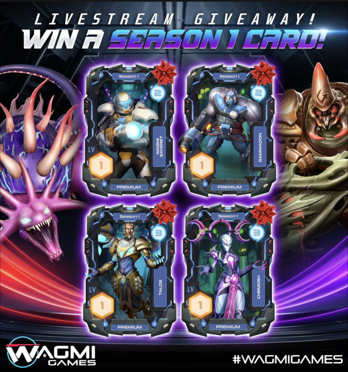 Will live stream <a href="/WagmiGameCo/">NiFe WARS | WAGMI Games</a> game on <a href="/kick/"></a> this week!

powered by <a href="/kumamiworld/">Kumami World</a> 

join the gang <a href="/chaspaofficial/">Chaspa</a>
