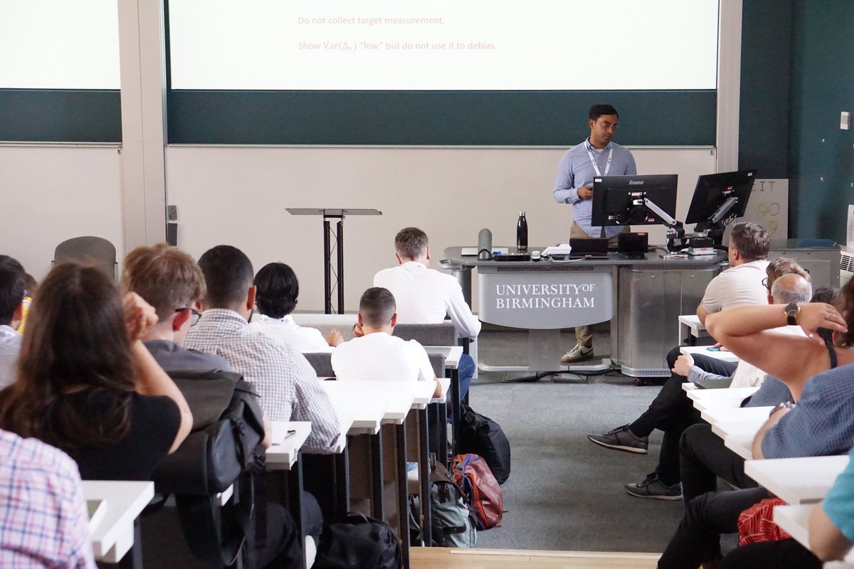 RoyalEconSoc's tweet photo. Day 2 of #RES2025 brought fantastic special sessions! 🎓✨

Highlights:
🔹 Econometrics of Machine Learning
🔹 Mid-Career Challenges (RES Women’s Committee)
🔹 Economics in Action at DBT
🔹 Labour Market Data

#econtwitter #Economics #RESEvents #RESConference https://t.co/2o3vq2scv7