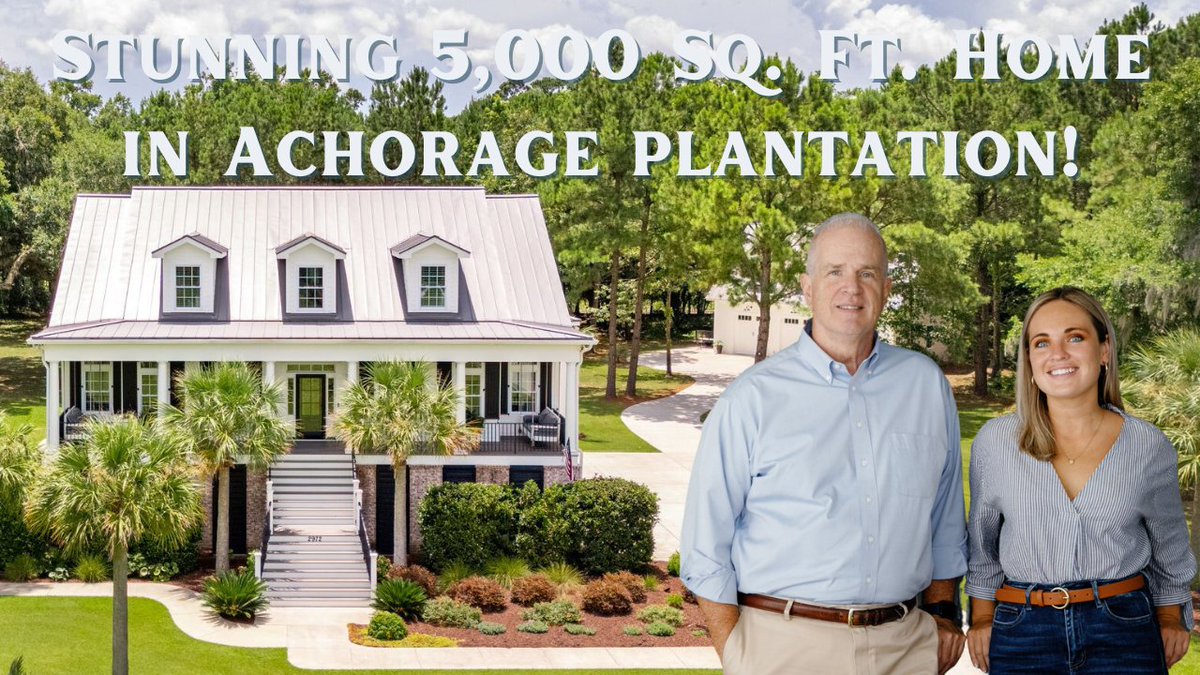 billbyrd's tweet photo. 🏡 JUST SOLD | Wadmalaw Island, SC
We’re beyond thrilled for our incredible clients Rick &amp; Lisa, who just closed on the sale of their stunning 5,000 sq. ft. residence in Anchorage Plantation on Wadmalaw Island!

🔑 Let’s write your story today.
#CharlestonHomesAndLand https://t.co/OuglqdUVlh