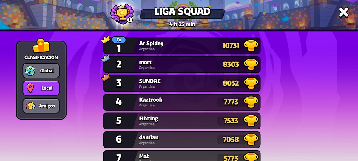 top 1 🇦🇷 (junio)
