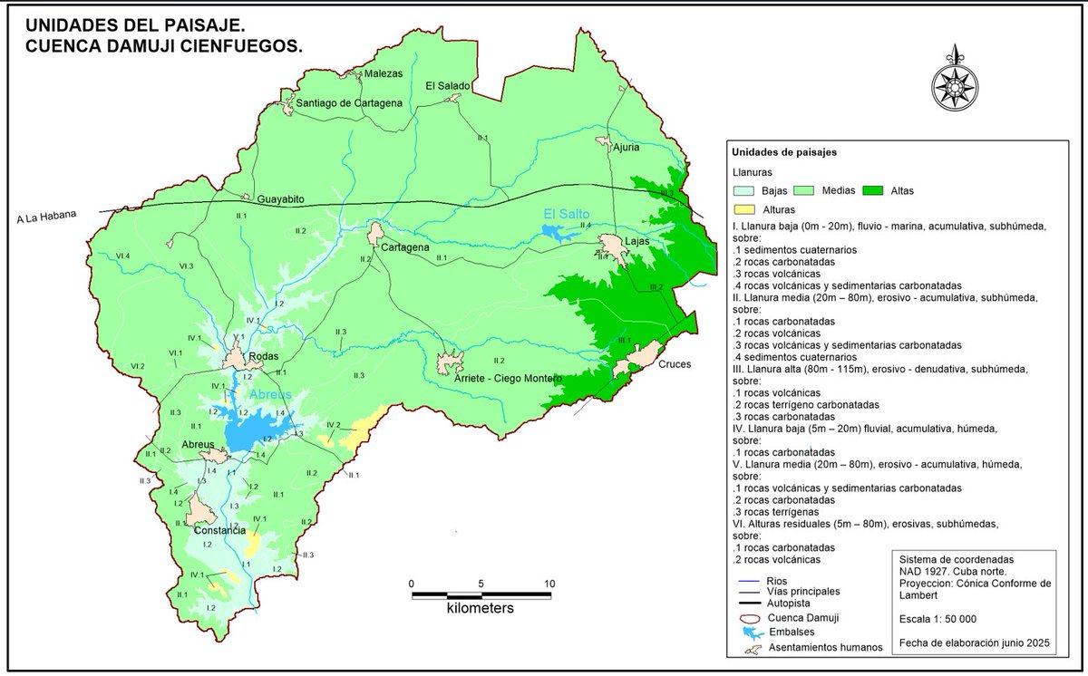 CEAC (@ceac_cuba) on Twitter photo Especialistas de Servicios Estatal Modelo de ordenamiento ambiental elaboraron mapa de unidades del paisaje geográfico de la cuenca del rio Damují, en Cienfuegos @AENTA_Cuba <a href="/citmacuba/">Ministerio de Ciencia, Tecnología y Medio Ambiente</a> Especialistas de Servicios Estatal Modelo de ordenamiento ambiental elaboraron mapa de unidades del paisaje geográfico de la cuenca del rio Damují, en Cienfuegos @AENTA_Cuba <a href="/citmacuba/">Ministerio de Ciencia, Tecnología y Medio Ambiente</a>