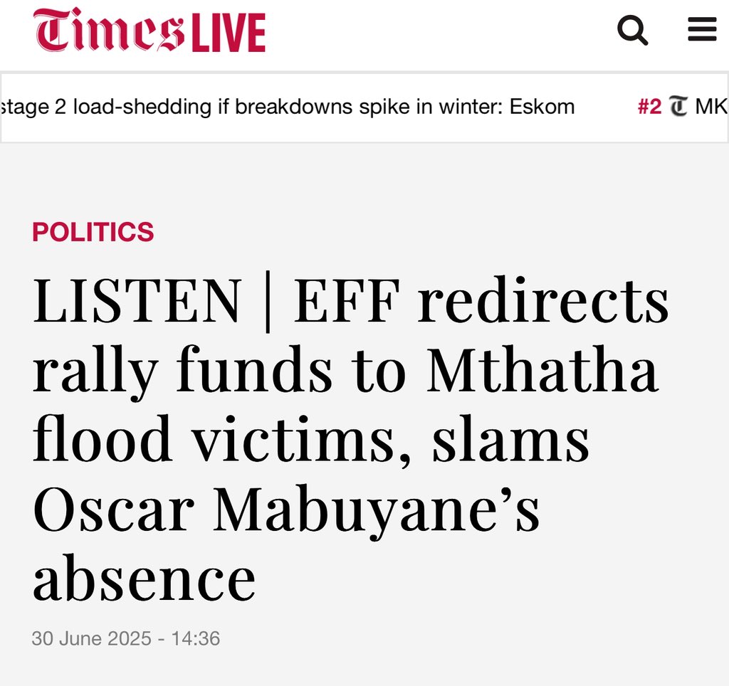 The EFF is very busy do not ask us about other people.

It was a solid and sound decision to stick with this revolutionary movement.