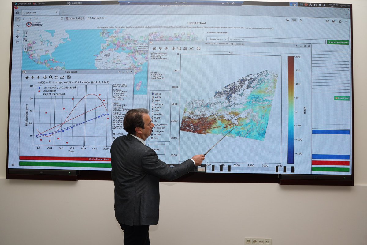 Yerli ve Millî Yazılım ile Türkiye'de Bir İlk!

Prof. Dr. Hakan Kutoğlu hocamızın geliştirmiş olduğu radar uydularından yer hareketlerinin izlenmesi programı akademik camiada oldukça önemlidir. Değerli hocamız ve ekibi, radar uydularından gelen örüntülerin pek çok programla