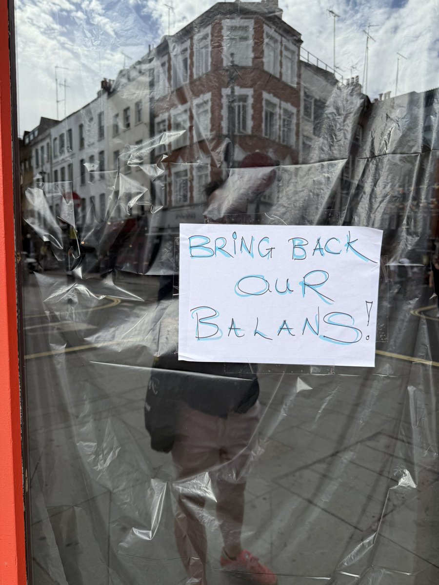 benjaminbutter's tweet image. It appears Soho institution Balans Cafe has closed down. If this is due to business viability, then it raises serious questions about Westminster Council’s refusal to allow outdoor dining during summer.