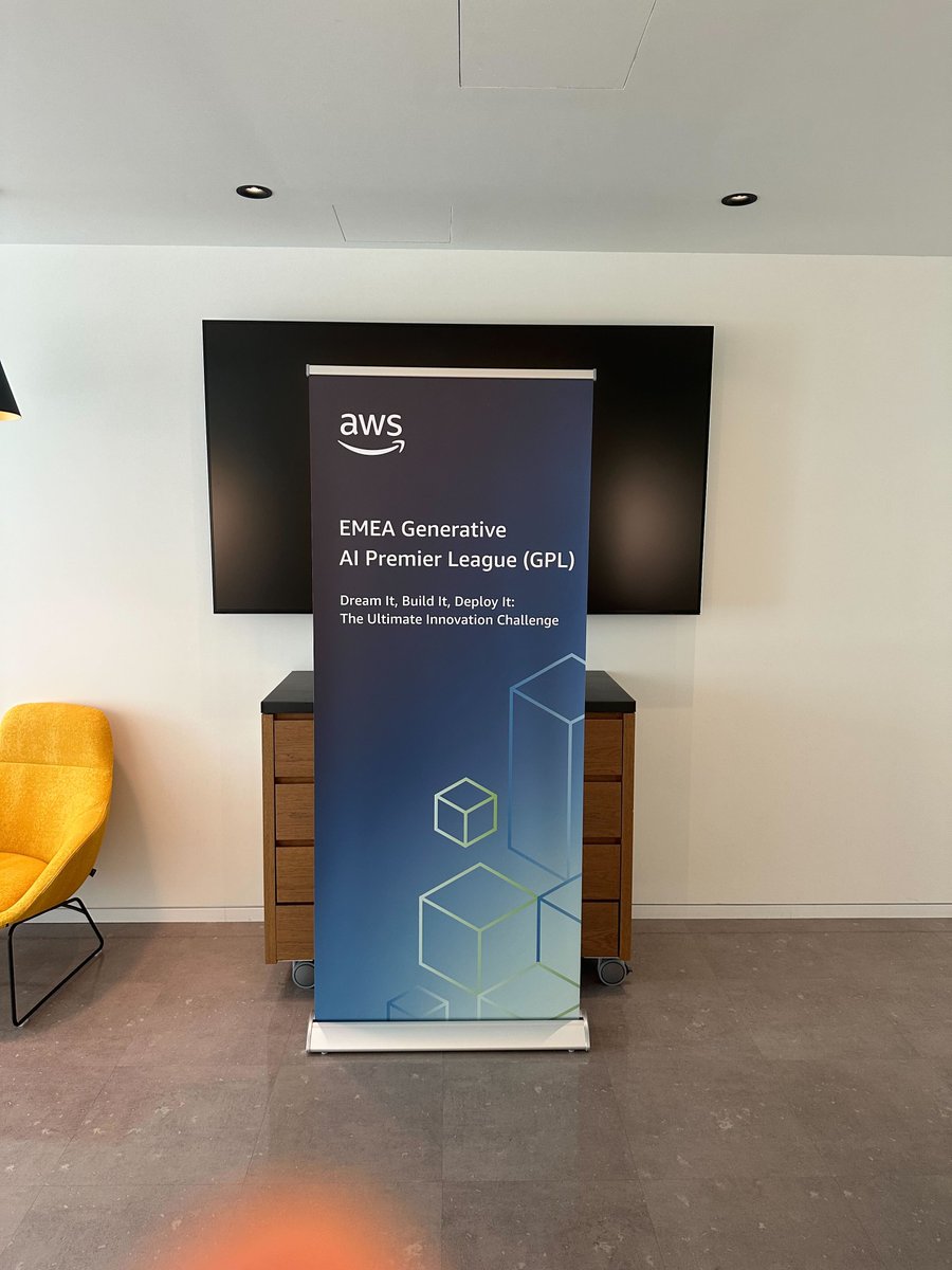 ByteSourceNet's tweet image. We Won!🏆

We&apos;re thrilled to share that ByteSource is the Phase 1 Winner in the Productivity Category of the @AWS  Generative AI Premier League (GPL) across EMEA!

#GenAI #AWS #Hackathon #AI #GenAI #Nevergiveupyourvision #ByteSource #AWSPartners