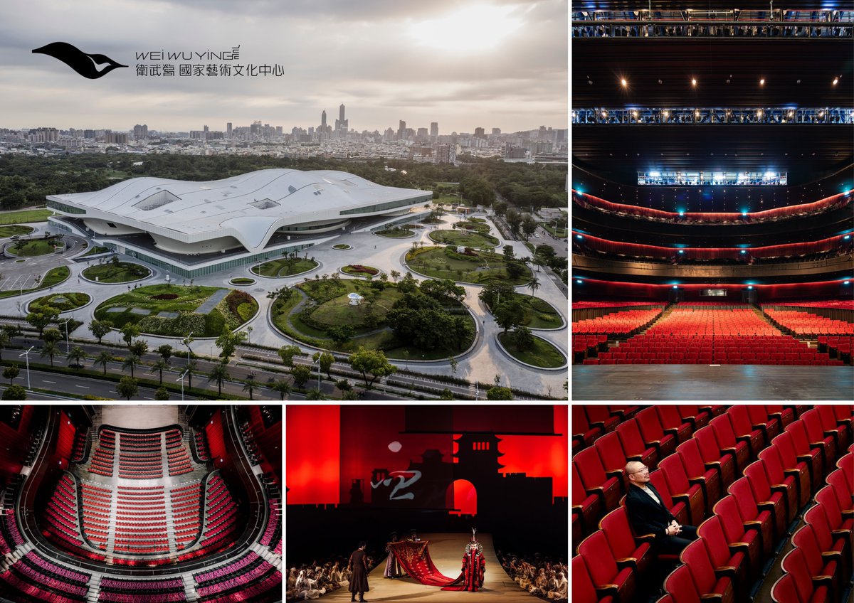 A decade of opera at Weiwuying – Taiwan’s largest performing arts centre, designed by Mecanoo. We’re proud to see CHIEN Wen-pin and his team shape it into a cultural landmark. Congratulations on 10 years of opera and the upcoming Lohengrin in 2025. More bit.ly/3I9bJuO