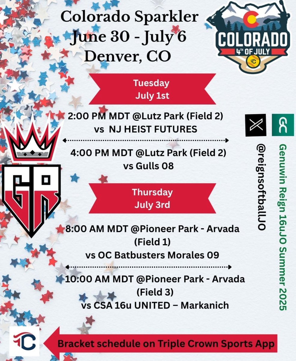 Let’s go! 💙🤍❤️🥎🥎🥎

<a href="/NCAASoftball/">NCAA Softball</a> <a href="/D1Softball/">D1Softball</a> #coloradosparkler