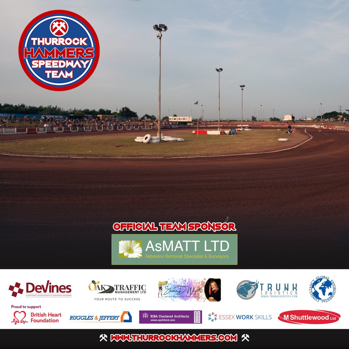 Thurrock Hammers Ltd are aware of the planning application made by Global Infrastructure UK for a data centre development at Arena Essex.

We are currently evaluating the 128 documents submitted &amp; will provide an update once that process is complete. 

#WeAreThurrocksHammers ⚒️⚒️