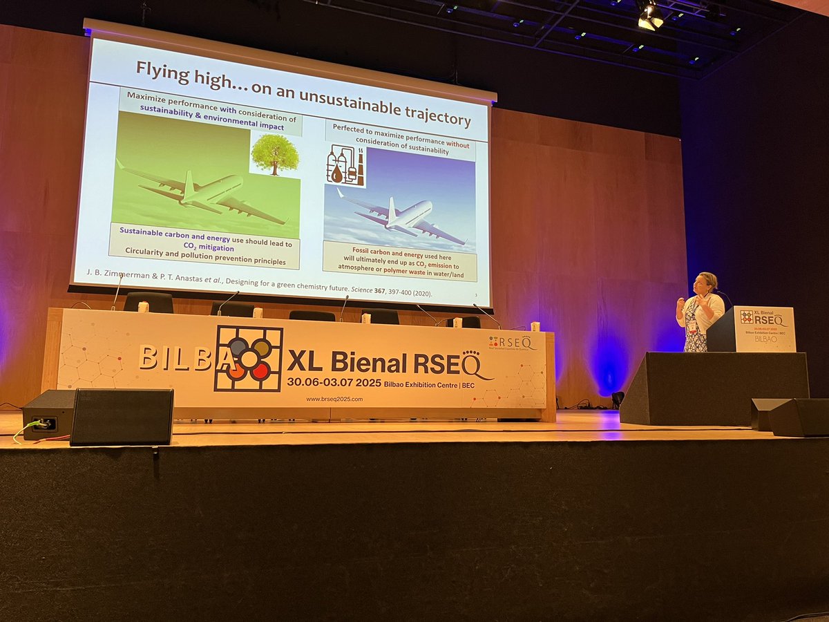 KLEIJ_ICIQ's tweet image. Our final main event on stage: #katalin #barta at the @GeQv symposium #S8 of the #bienal2025 from @RSEQUIMICA: lignin as a source of inspiration ⭐️