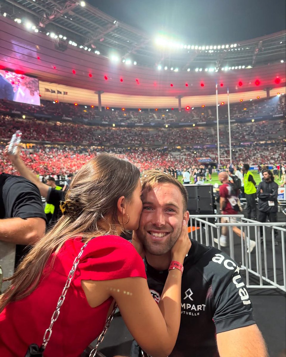 La victoire en #FinaleTOP14 se fête avec ses proches 😍