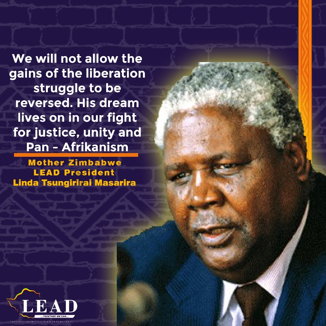 Our beautiful nation needs to be mothered. We all have an obligation to protect the gains of the liberation struggle. Until we achieve real self-determination and total sovereignty. It is not yet uhuru!