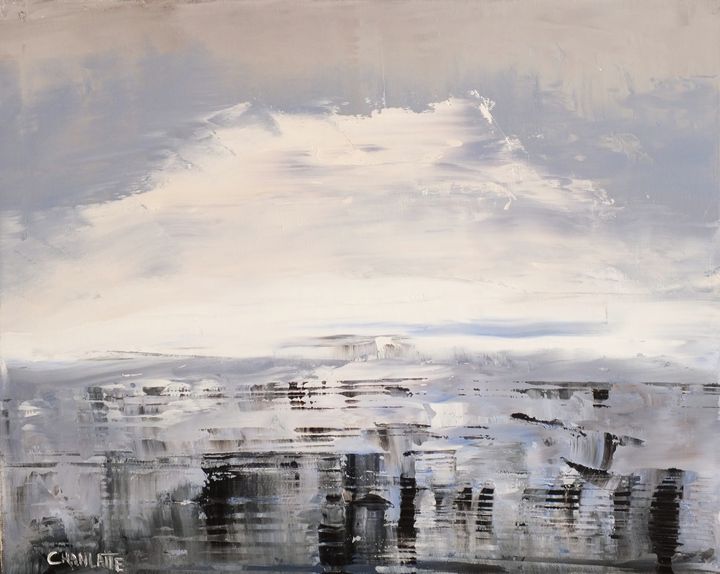 Art of the Day: "Winter Ocean 2, Ocean 33". Buy at: ArtPal.com/machanlatte?i=…