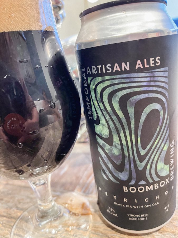 Complex.  Fresh.  Black IPA collab from <a href="/TemporalAles/">Temporal Artisan Ales</a> and Boombox Brewing. 

victoriaweekendbeerbuzz.wordpress.com/2025/07/01/tem…