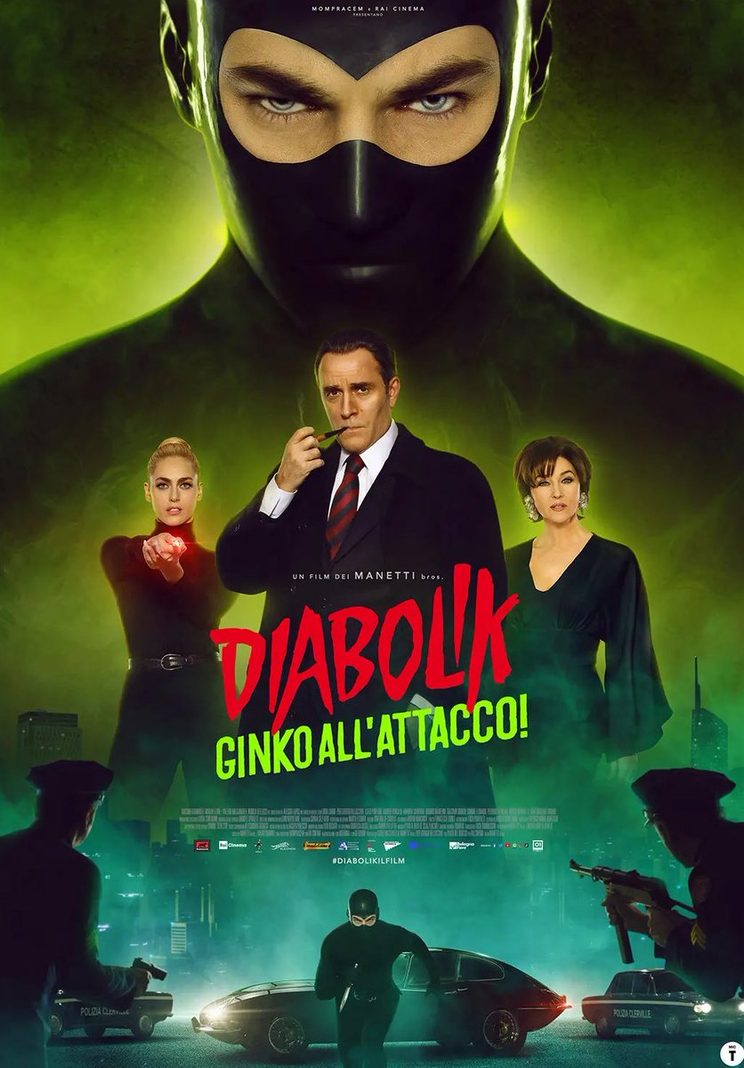 Diabolik is a stylish Italian crime thriller based on the classic comic. With a noir atmosphere and retro flair, it follows the master thief Diabolik and his partner Eva Kant in a tale of heists, deception, and intrigue. The pacing is slow at times, but the visuals and faithful