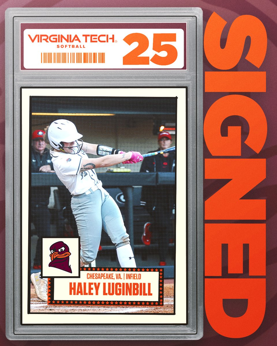 HokiesSoftball's tweet image. Got her โ๏ธ
Welcome to Blacksburg, Haley!
๐ฐ - vthoki.es/cW5rP
#Hokies