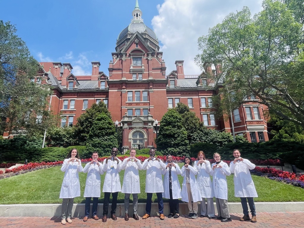 hopkinsheart's tweet image. Kicking off the first day of fellowship! We are thrilled to welcome such a talented group of fellows and look forward to seeing what they will accomplish this year! 🎉
