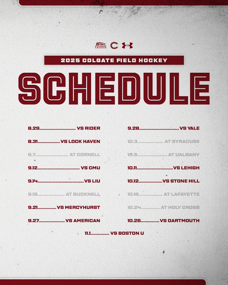 Colgate Field Hockey tweet media