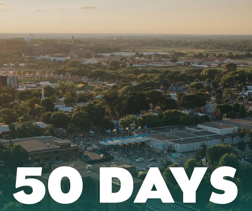 mnstatefair's tweet image. Just 50 more days until the Great Minnesota Get-Together, see you then! 🥳 Comment what you are most excited for! 🍪🐐🎢🎟️