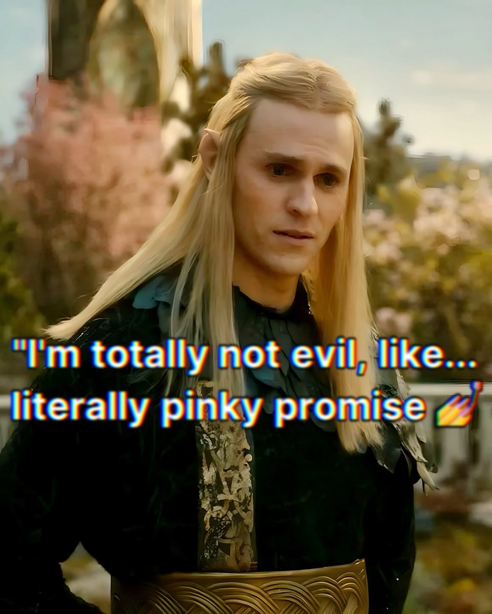 HaladrielNation's tweet image. “Cause I’m a blonde, yeah yeah yeah 🎶